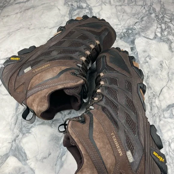 Merrell Men's Brown Hiking Boots - Picture 6 of 12